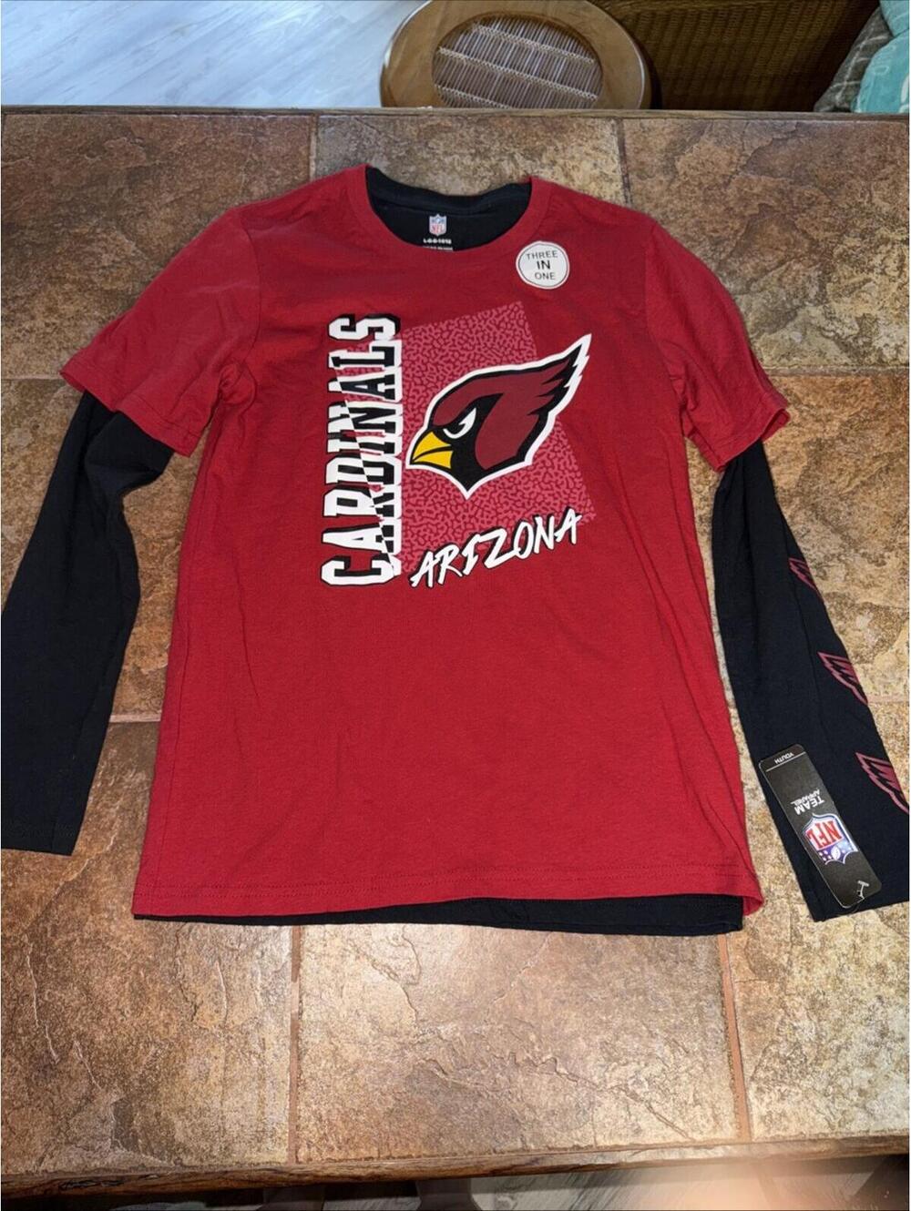 NFL For the Lover of the Game 3-in-1 Combo Arizona Cardinals Tee Boys L (14/16)